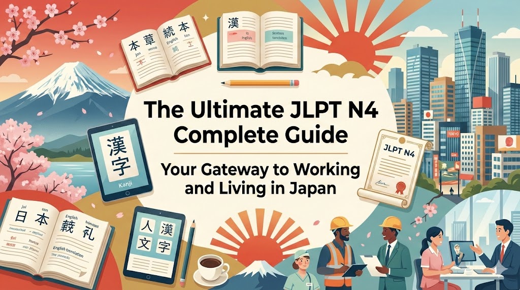 The Ultimate JLPT N4 Complete Guide: Your Gateway to Working and Living in Japan