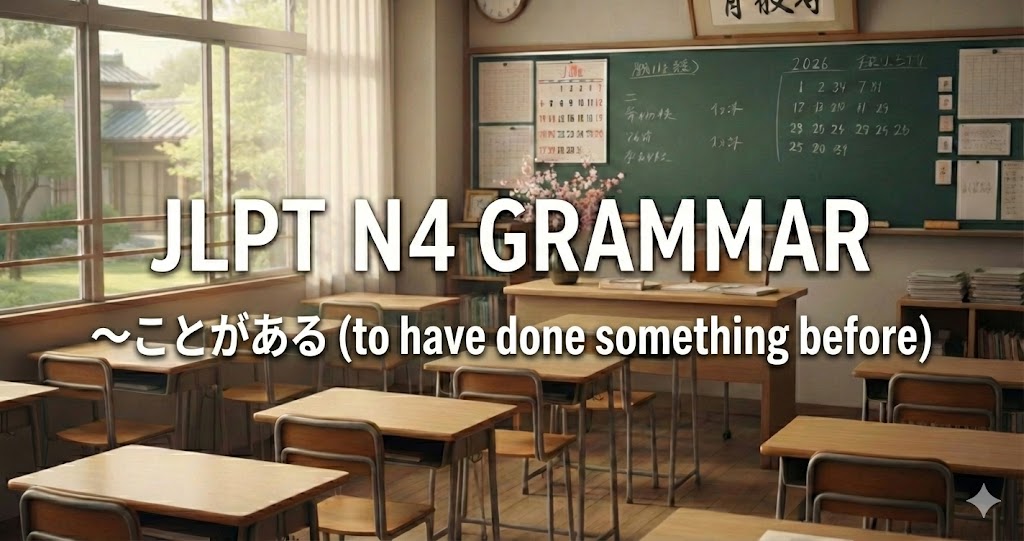 A Deep Dive into the Essential Grammar of 〜ことがある - 【Tips for JLPT】JLPT ...