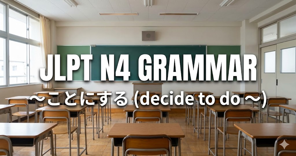 Mastering 〜ことにする (Koto ni Suru): The Decisive Grammar for JLPT Success ...