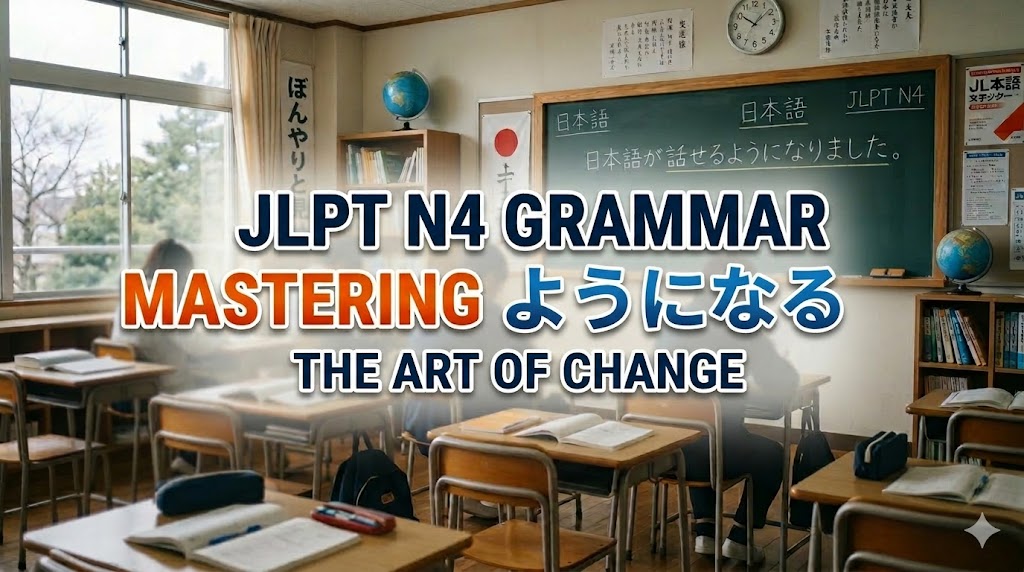 Change in state: How to Use 〜ようになる (Youni Naru)