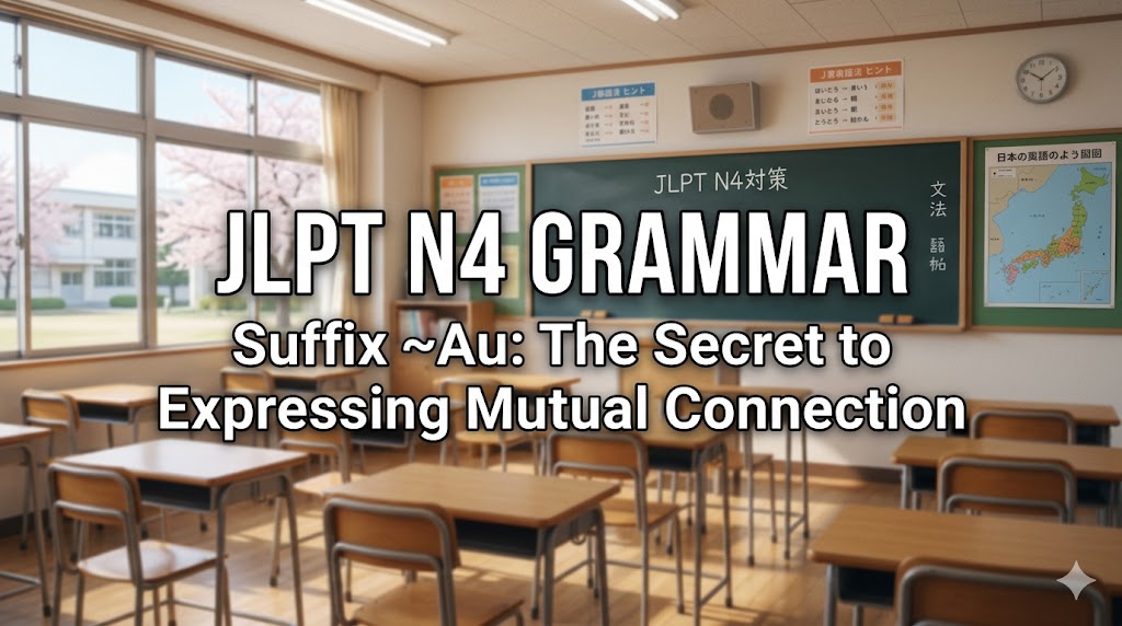 Suffix ~Au: The Secret to Expressing Mutual Connection