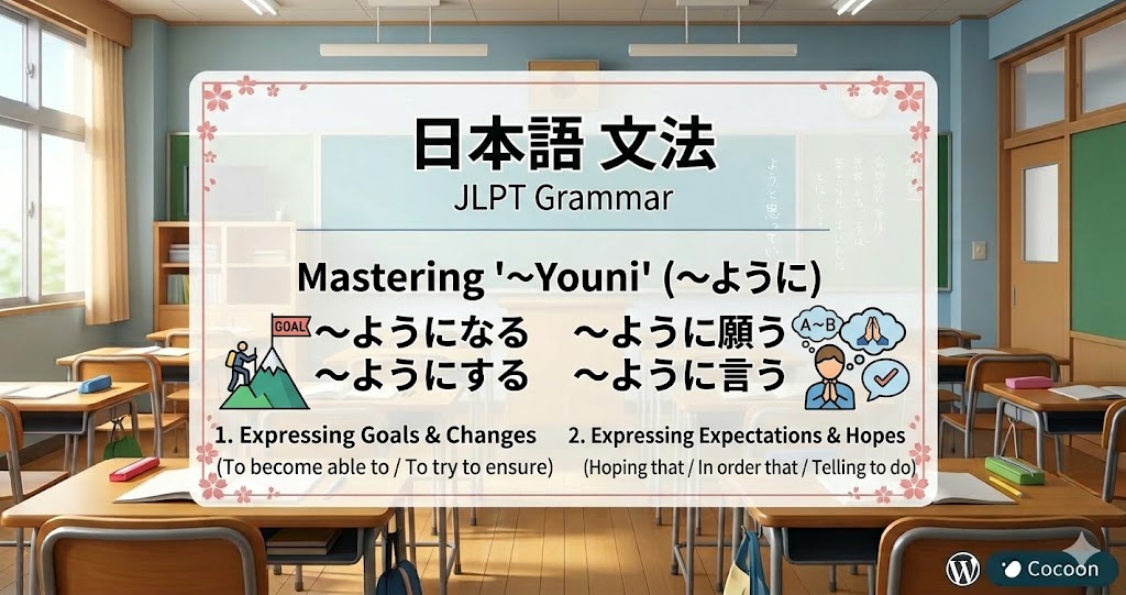 ~Youni for the JLPT: Expressing Your Goals and Expectations
