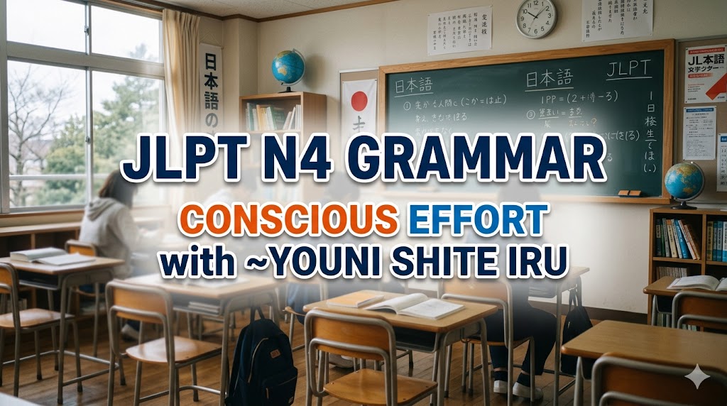 Mastering the Art of Conscious Effort with Youni Shite Iru